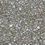 brown white cream terrazzo