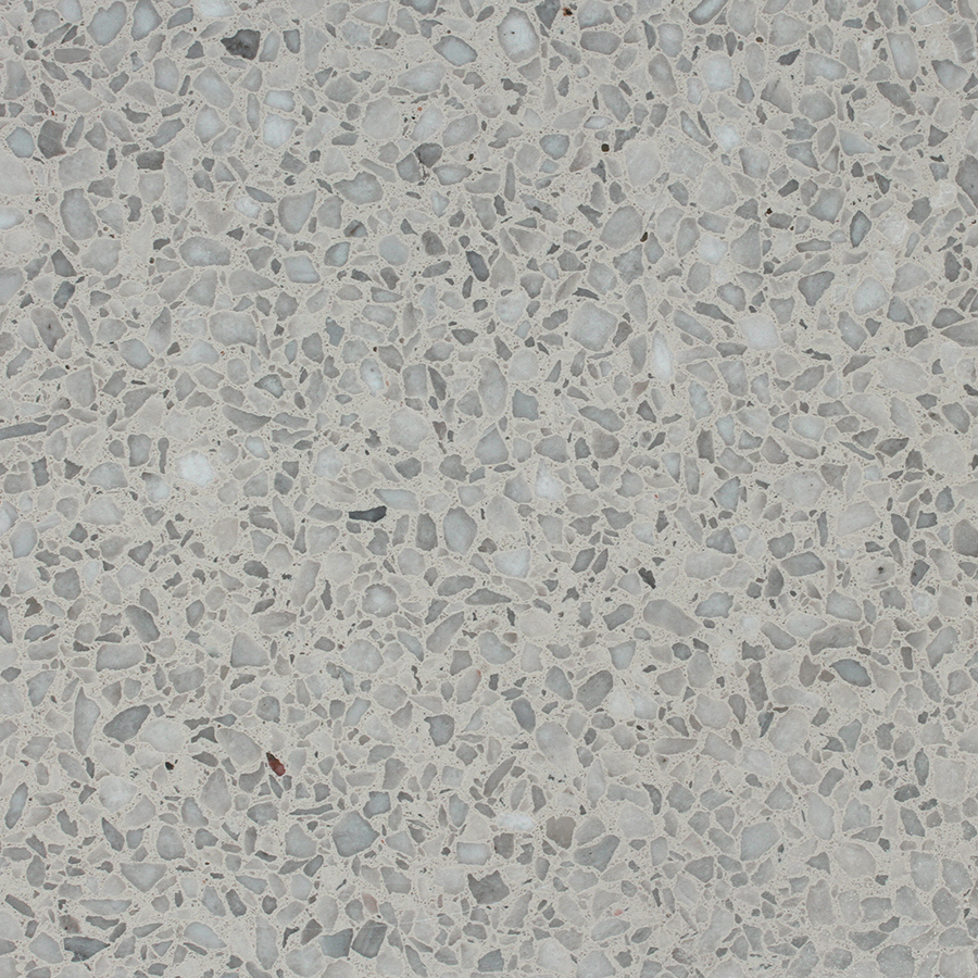 gray and white terrazzo