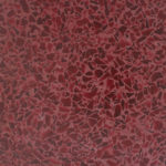 red glass terrazzo