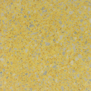 yellow gray terrazzo