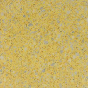 yellow gray terrazzo