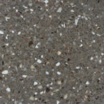 brown white mother of pearl terrazzo