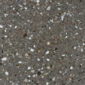 brown white mother of pearl terrazzo