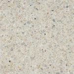 cream gray terrazzo