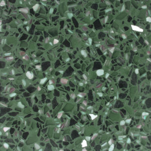 green glass mirror terrazzo