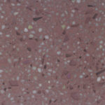 mauve glass terrazzo