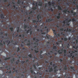 purple red mother of pearl terrazzo