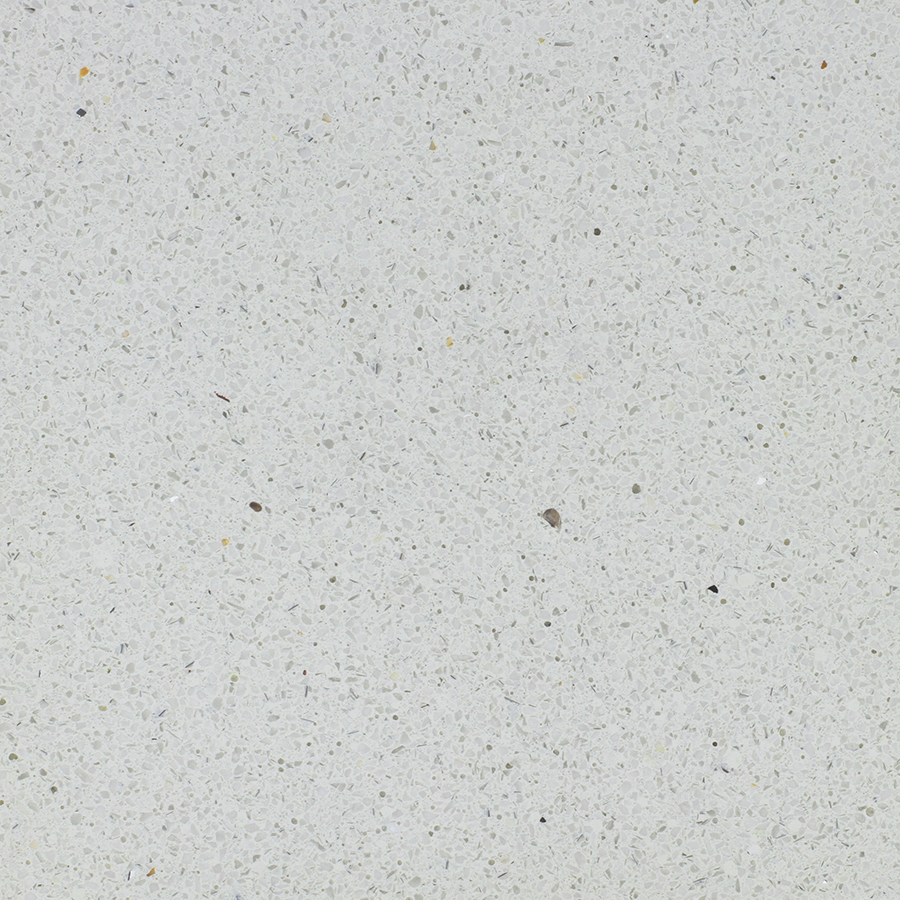 white small terrazzo