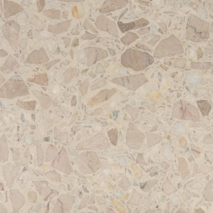 beige terrazzo